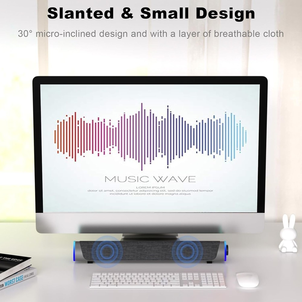 USB Powered Computer Speakers with Switch/