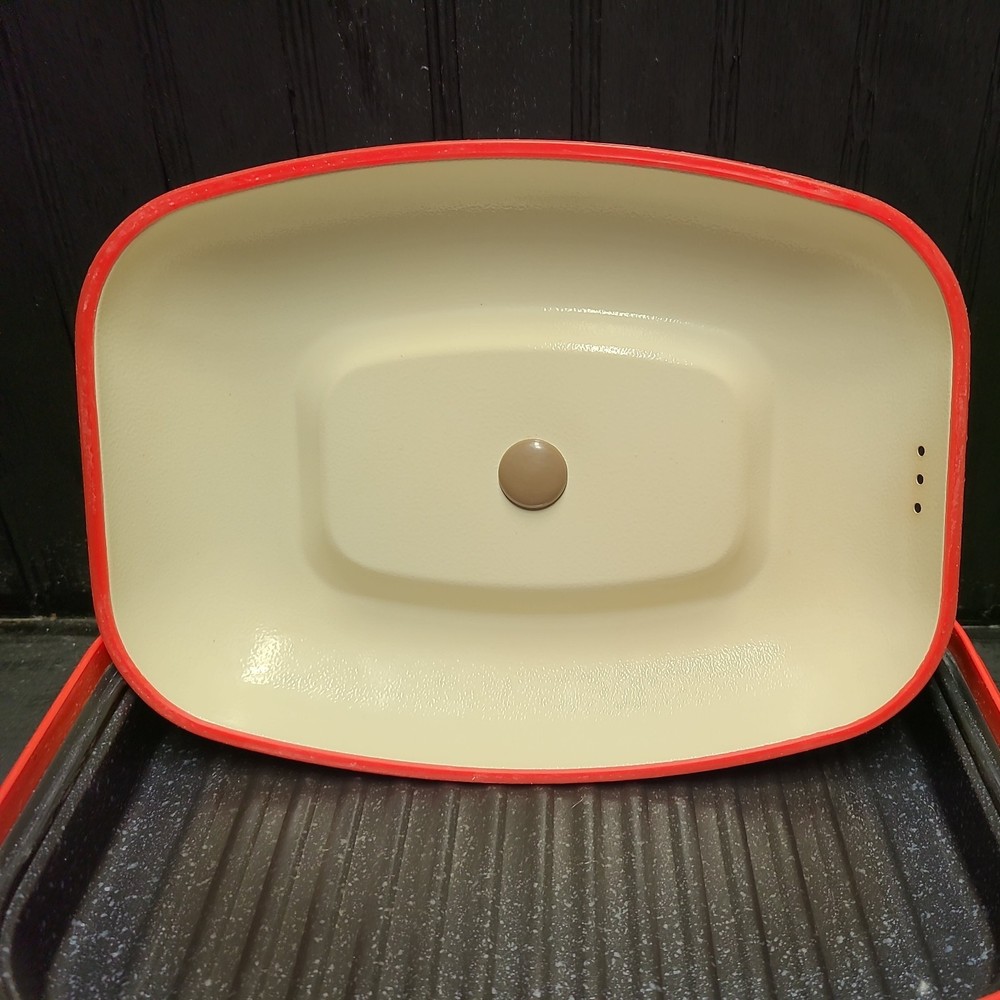 Range Mate Rectangular Nonstick Microwave Grill Pan RangeMate