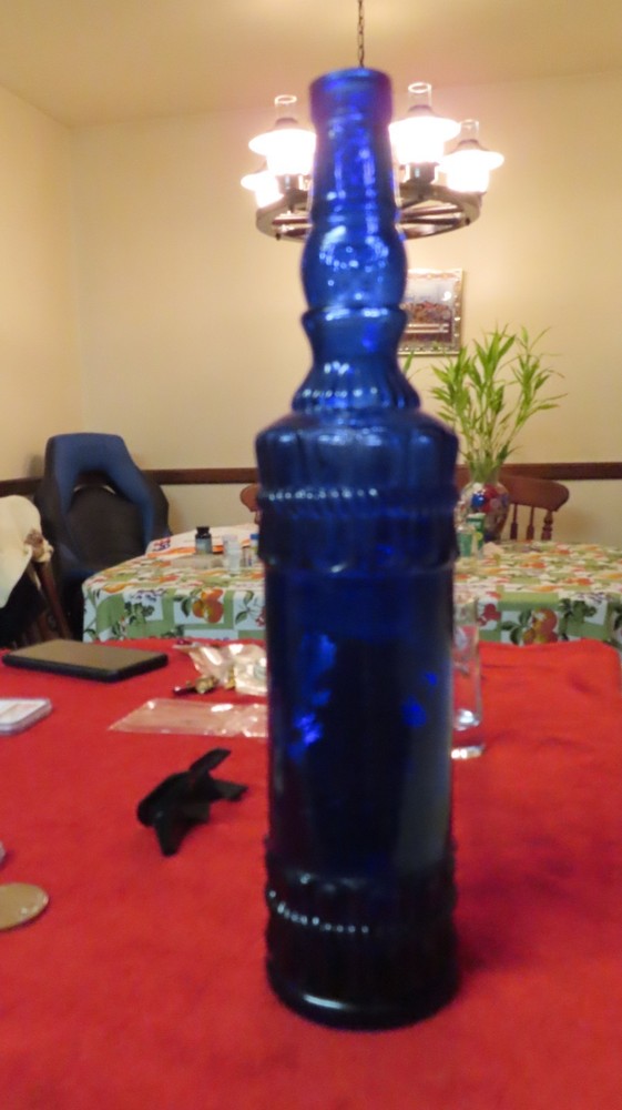 Blue Glass Bottle