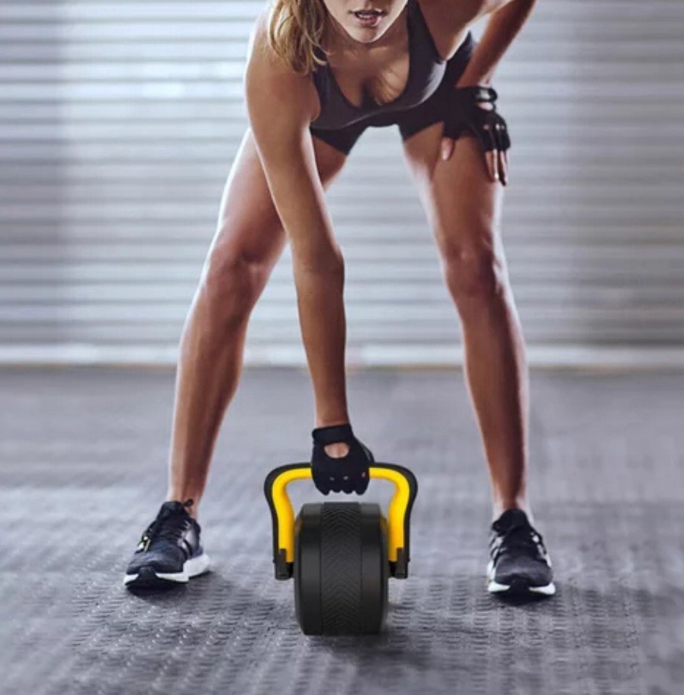 ABS Roller Easy Turn To Kettle Bell For Good Exercise