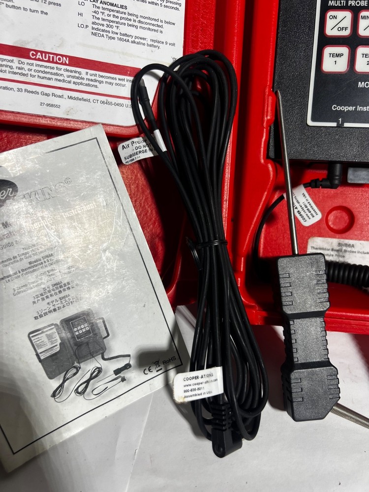 Cooper SH66A Multi Probe Temperature Instrument