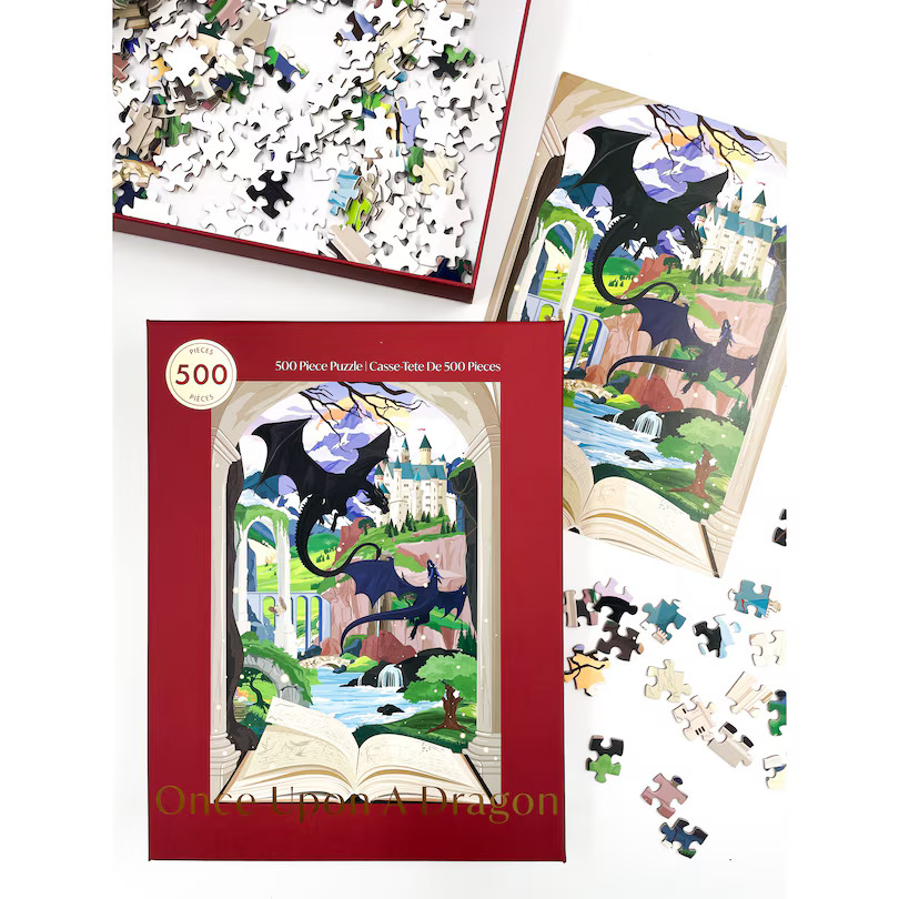 Hobbry Once Upon a Dragon, 500pc Puzzle