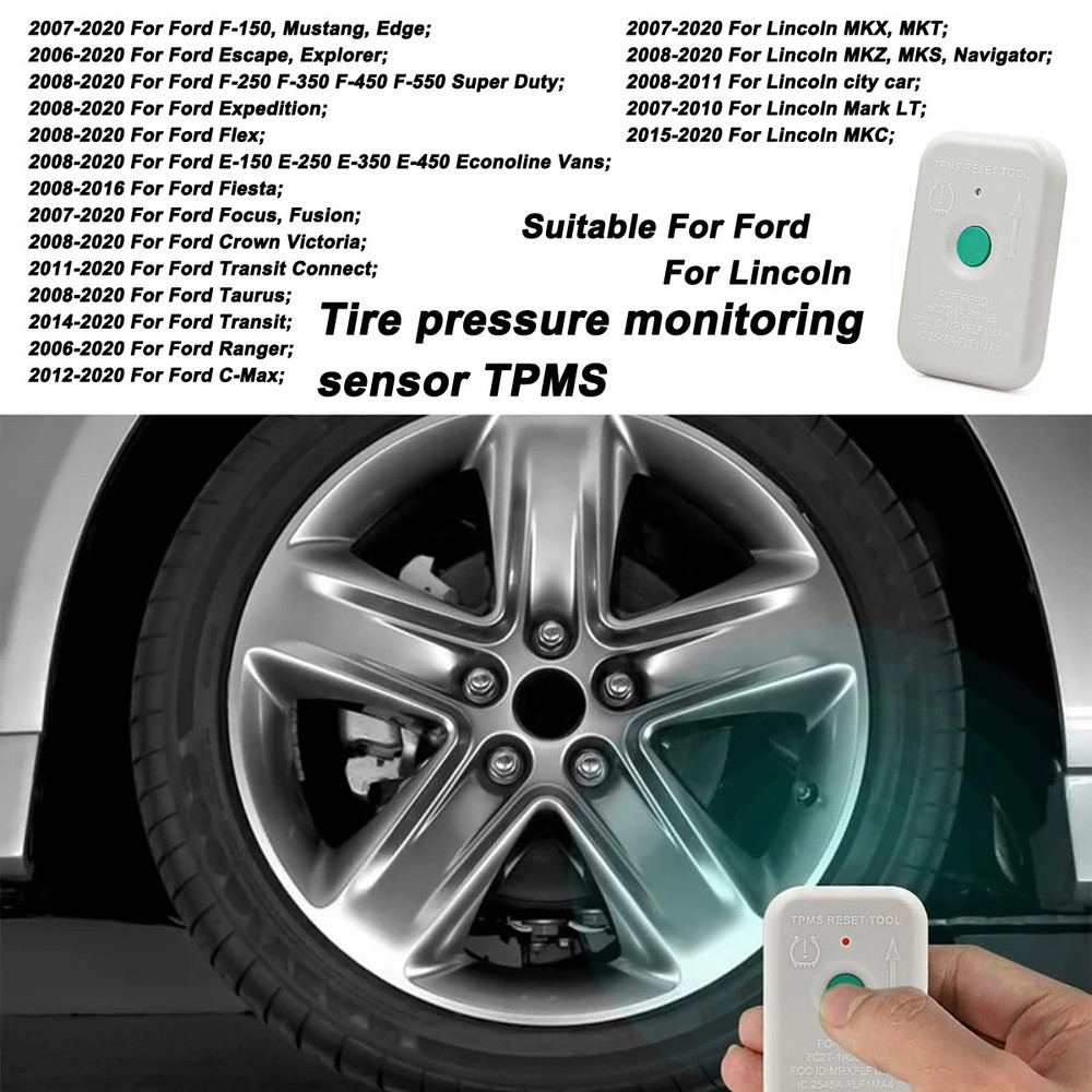 For Ford Reset Sensor Programming Training TPMS Reset Tool Tire Pressure Mointor