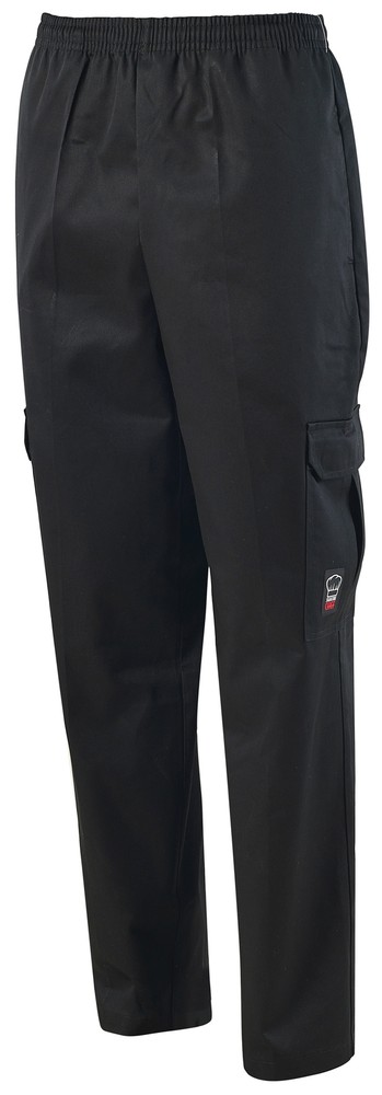 Cargo Chef Pants, Black, M (12 Each)