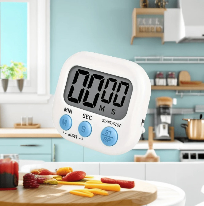 1pc Digital Kitchen Timer - Count Up & Down for Cooking & Baking - NEW