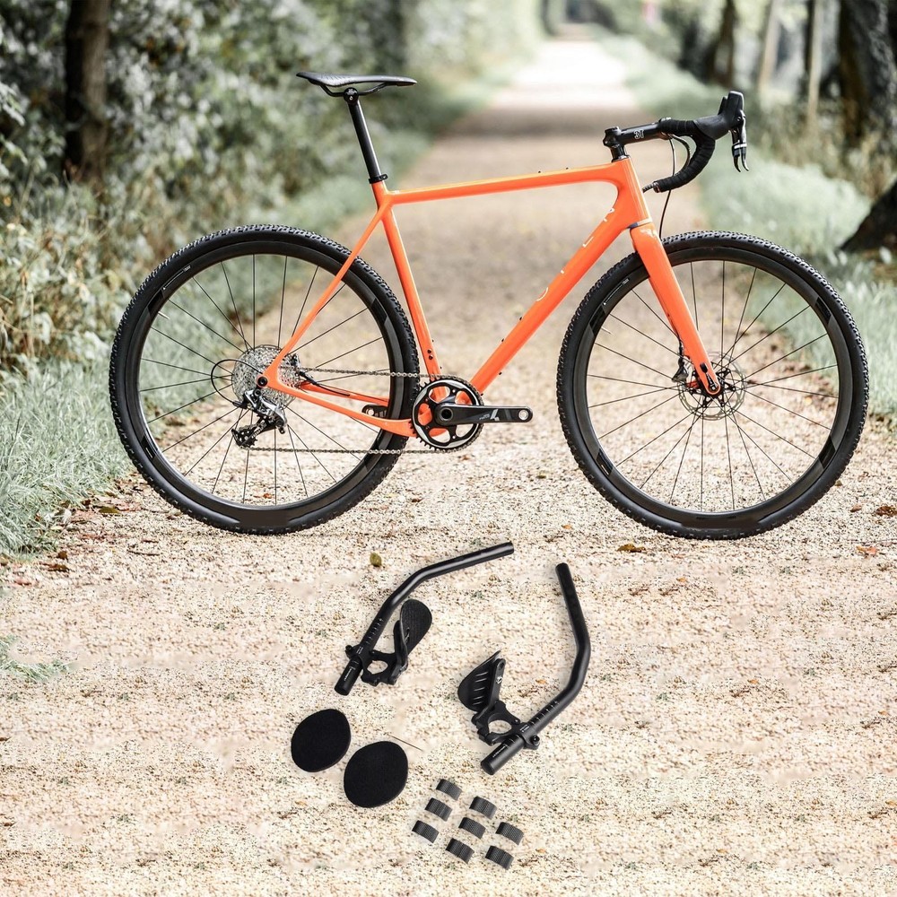 Lightweight Split Adjustable Rest Handlebar for Road and Mountain Adventures