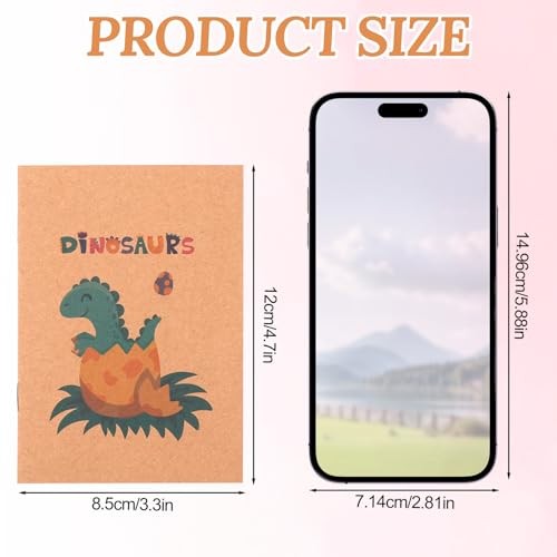 20 Pcs Mini Pocket Notebook, Small Notebooks Pocket Size, Blank Notebooks for