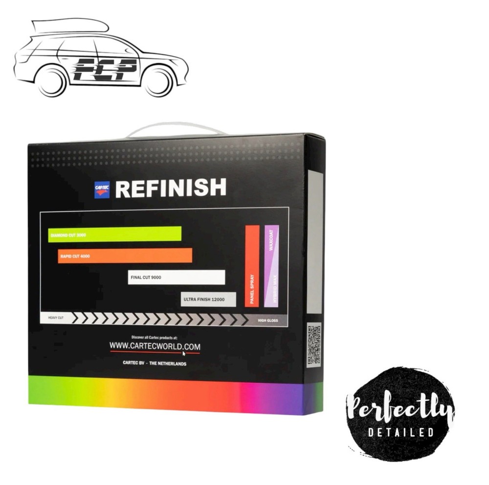 Cartec Refinish 5 Bottle Sample Kit 150ml