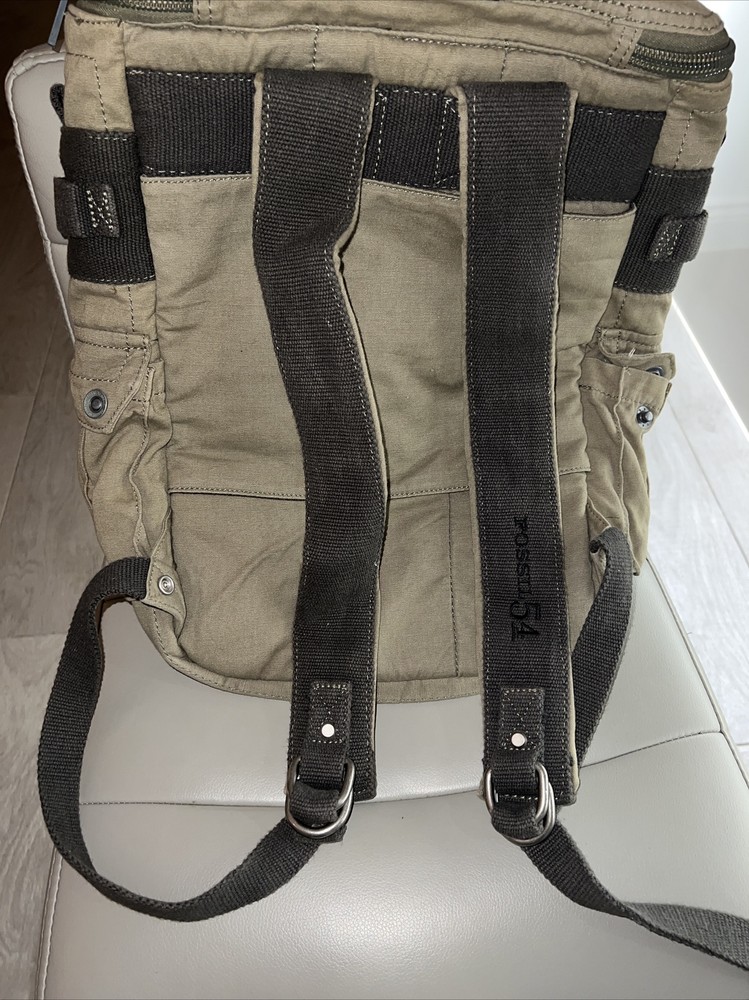 Fossil Mission Backpack Computer Bag Travel Office