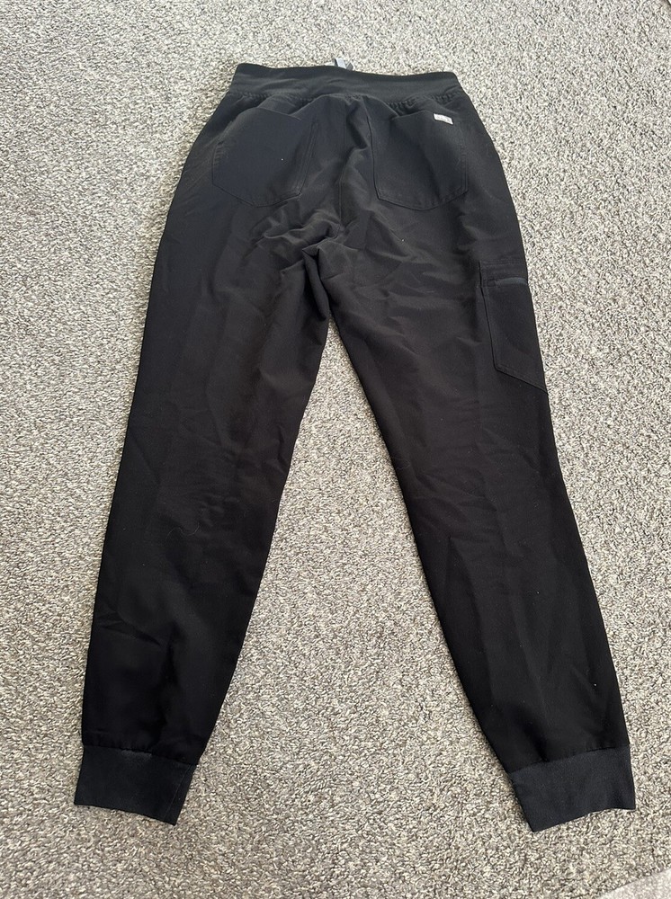 Figs Black Jogger Scrub Set Size S (A30)