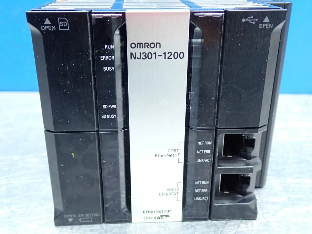 OMRON PROCESSOR CPU UNIT NJ301-1200