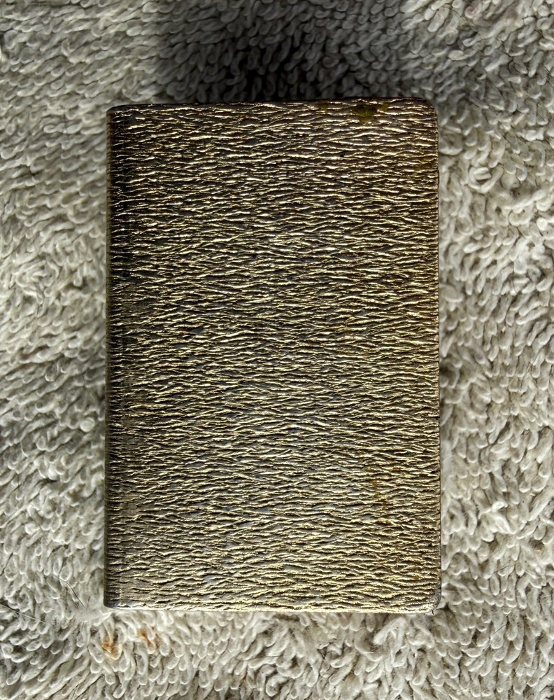 ANTIQUE DECO MATCH BOX/MATCH SAFE
