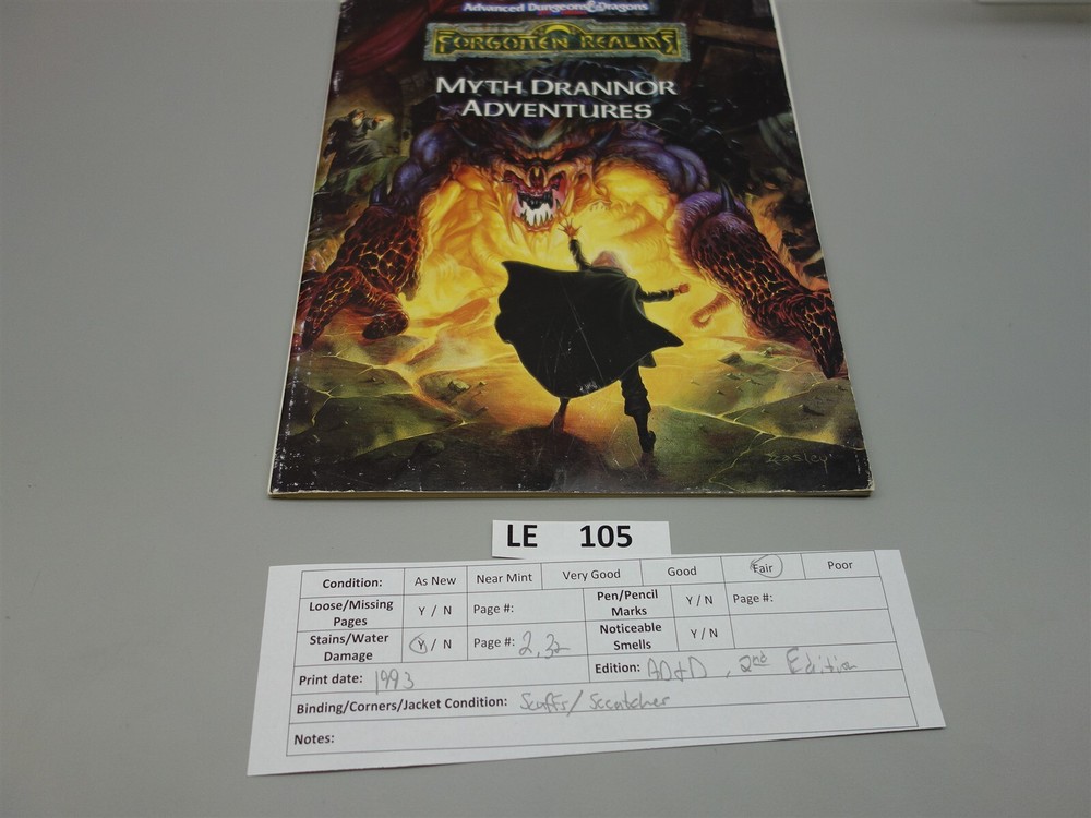 Advanced Dungeons & Dragons, AD&D 2nd Edition: Myth Drannon Adventures