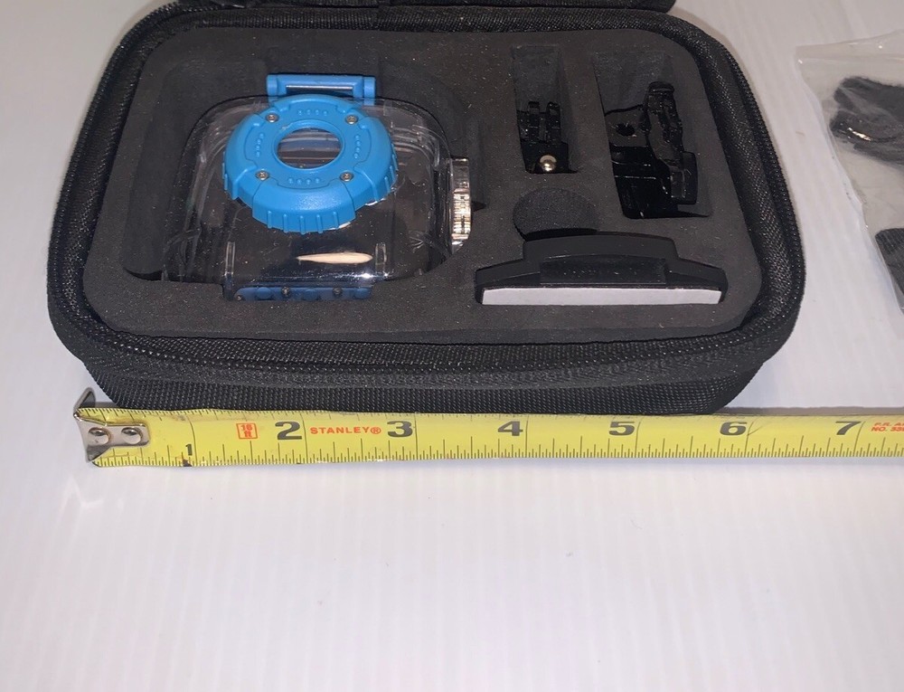 Waterproof Camera Case & Misc Accessories w/ Zippered Carry Case