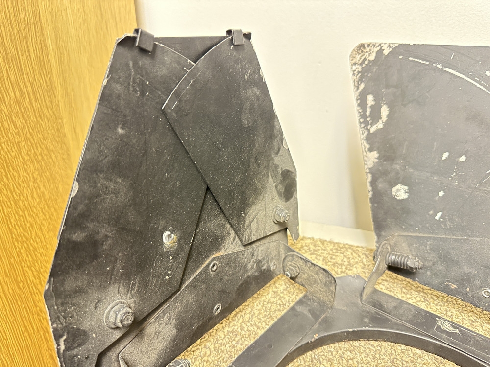 Barn door for lighting (8")