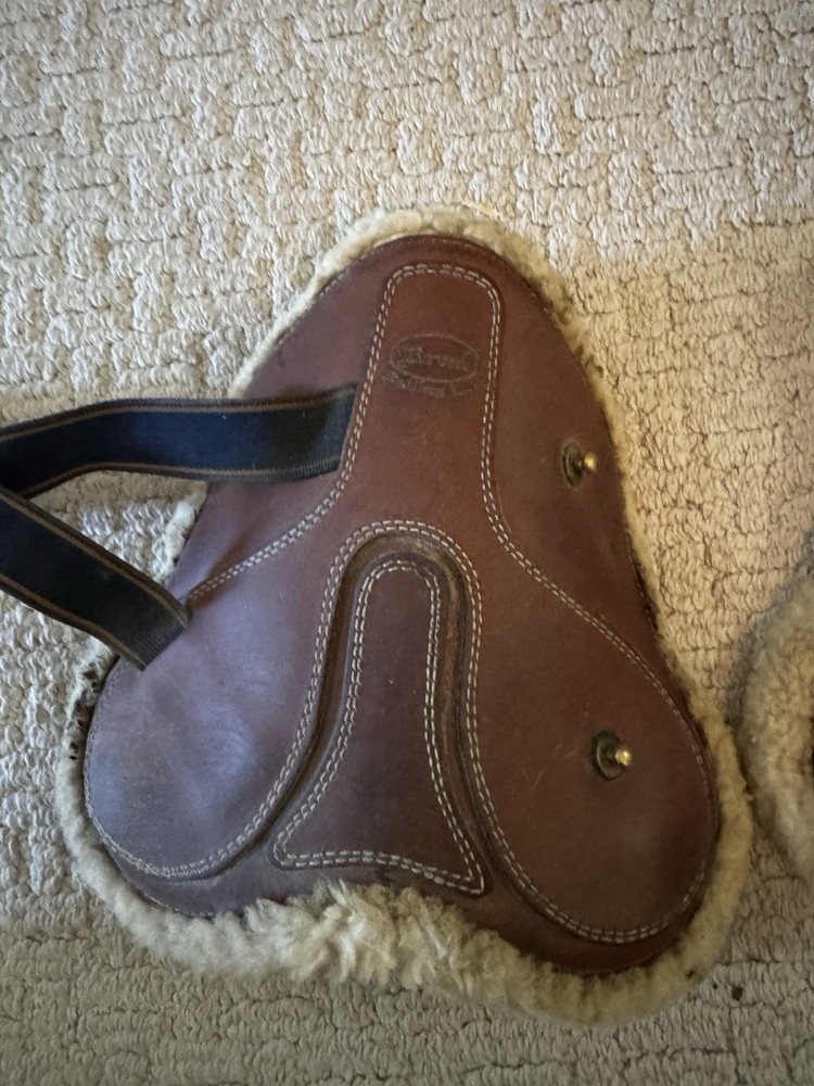 Beval High Leather Fetlock Boot Sheepskin Lined - Size 2