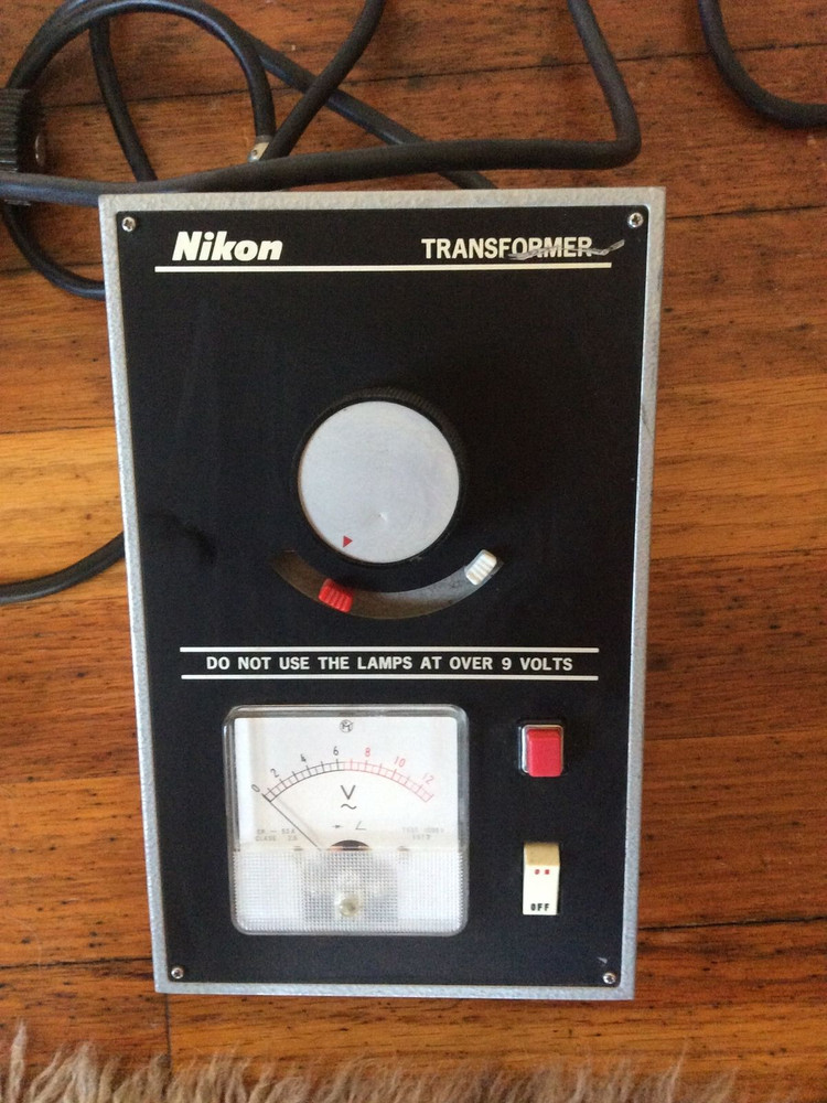 Nikon 12V Transformer And Lamp House