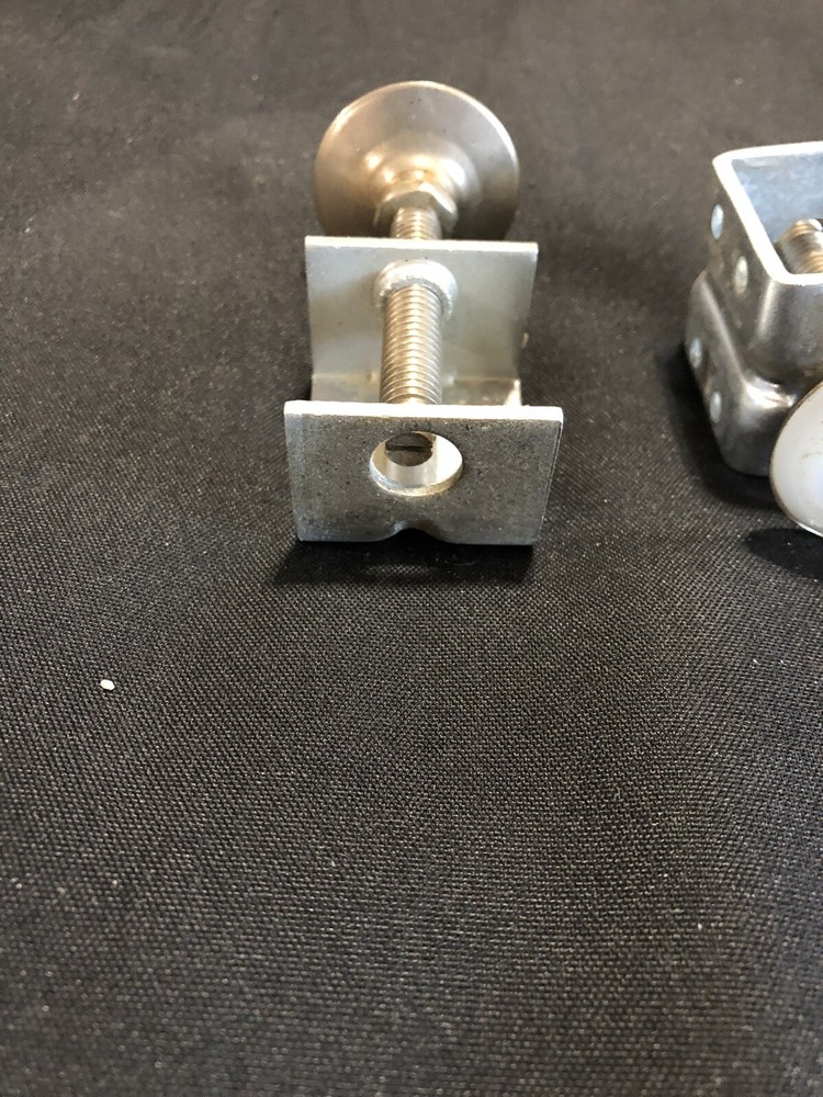 Aluminum Threaded Leveling Foot Adjuster 4” High (Qty 2)