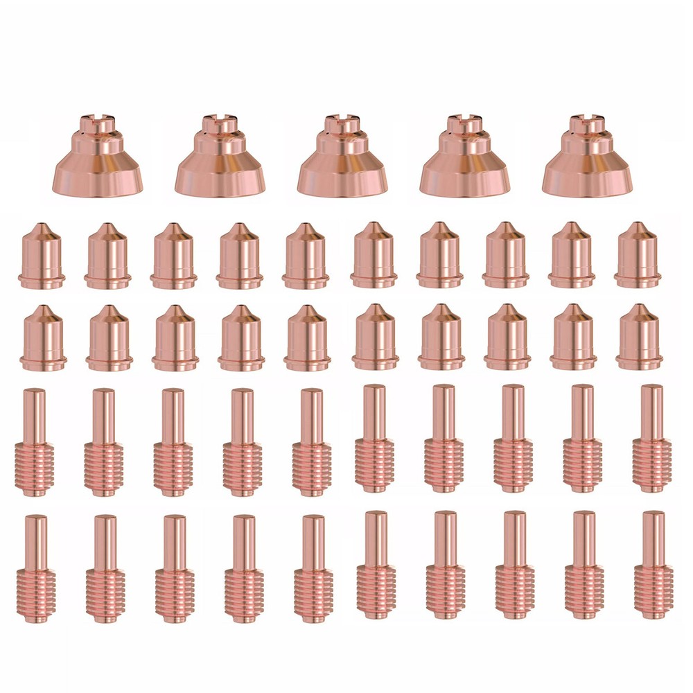 45pcs Plasma Electrode tip Shield Kits 220669 compatible with Powermax45 HYP45