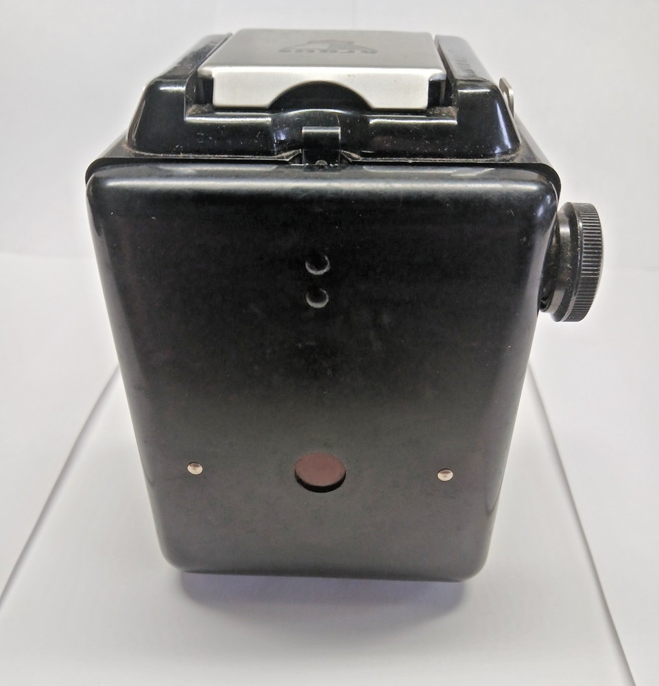 Vintage Argus 40 Camera With Original Leather Case Untested