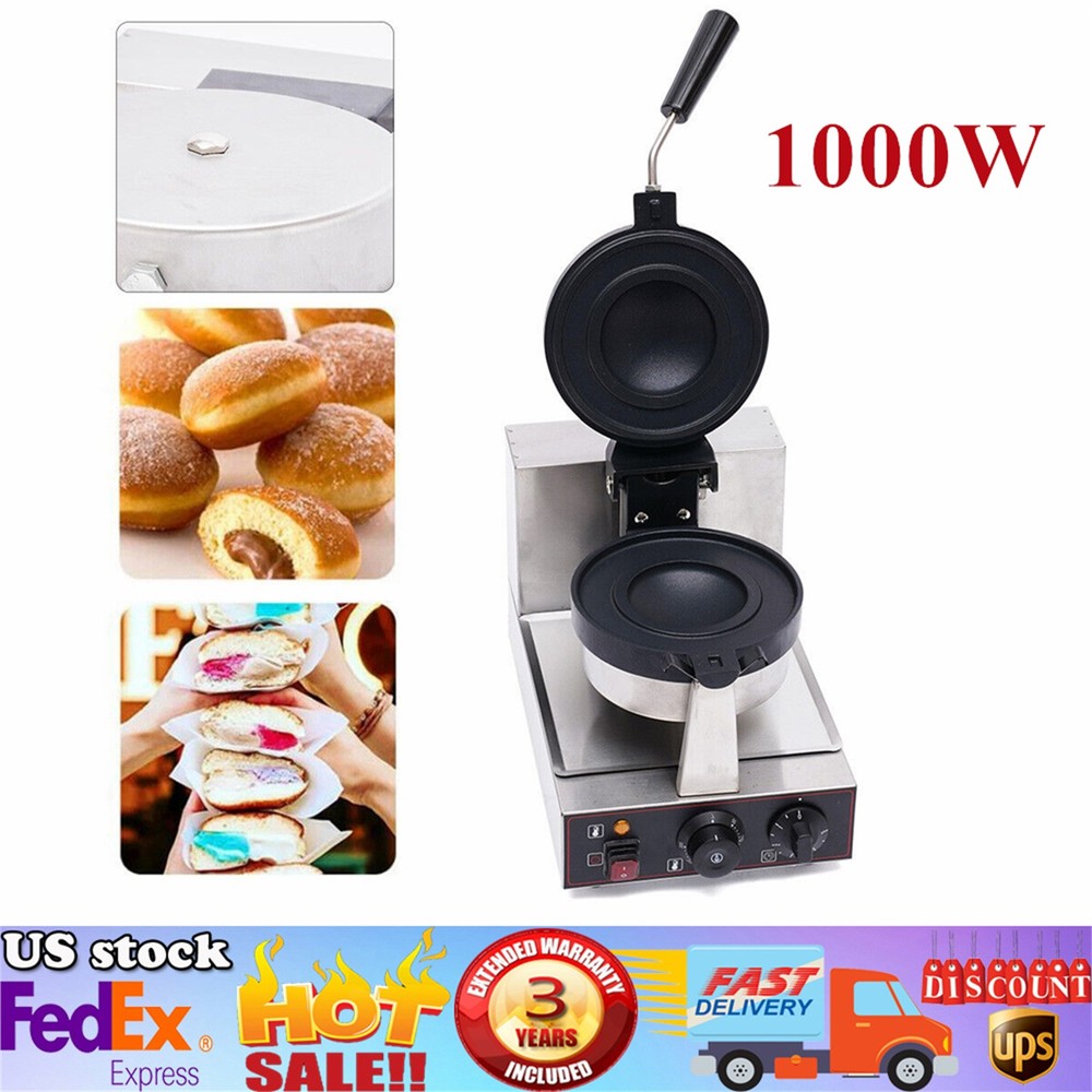 Commercial Electric Burger  Maker Machine Hamburger Panini Press Making