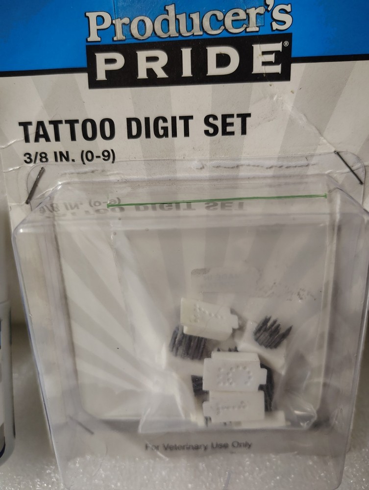 Producer's Pride Tattoo Digit & Letters Set