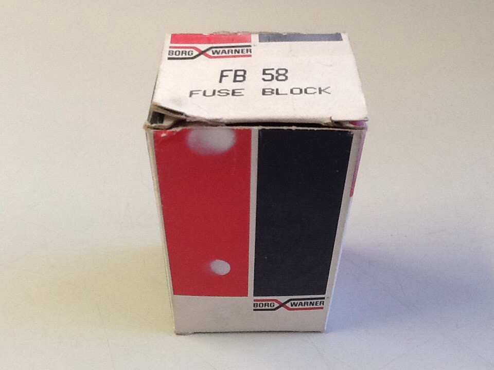 Borg Warner FB58 Junction Fuse Box NOS