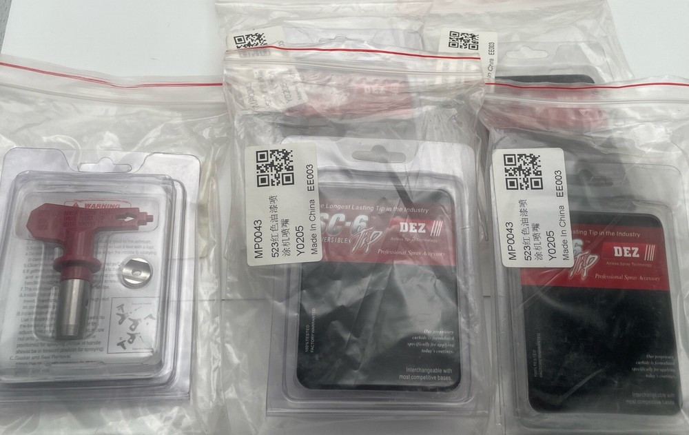 (5 pack ) dez sc-6 airless spray tip 523
