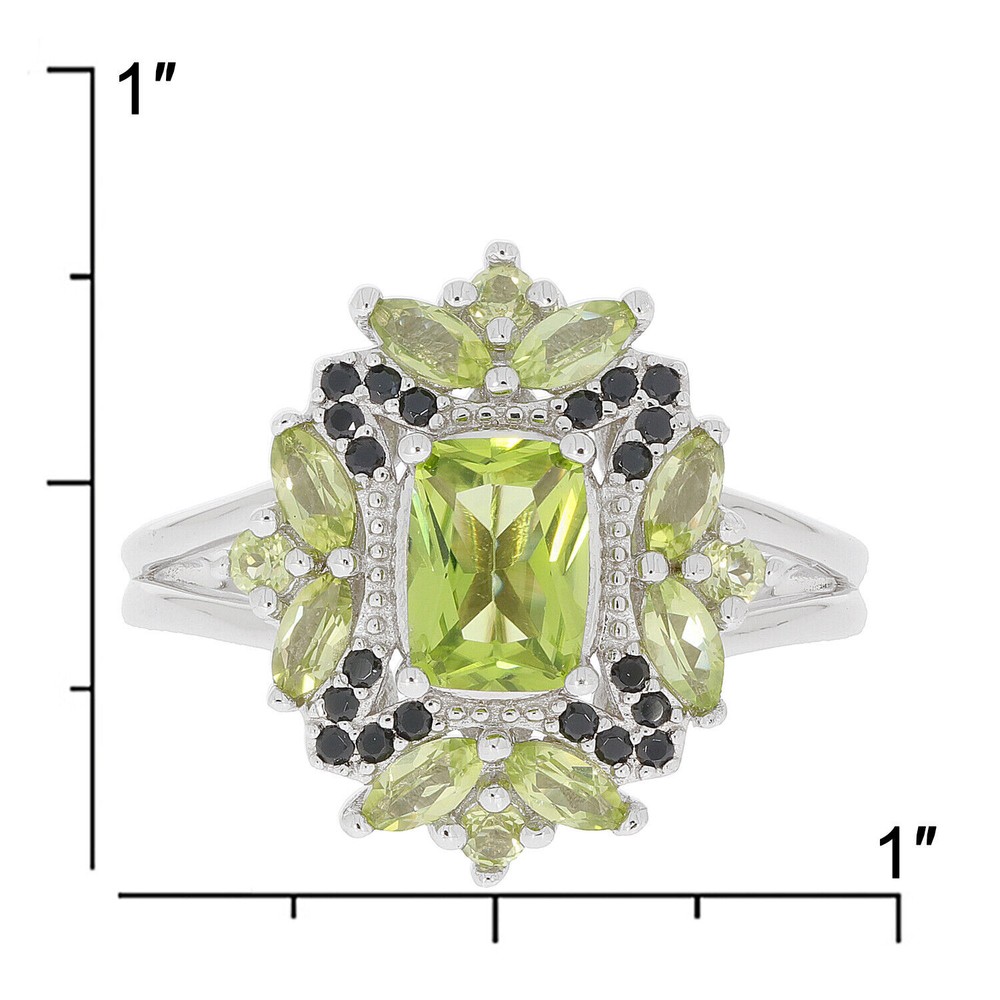 Sterling Silver Semi Mount Ring Setting Cushion CU 7X5mm