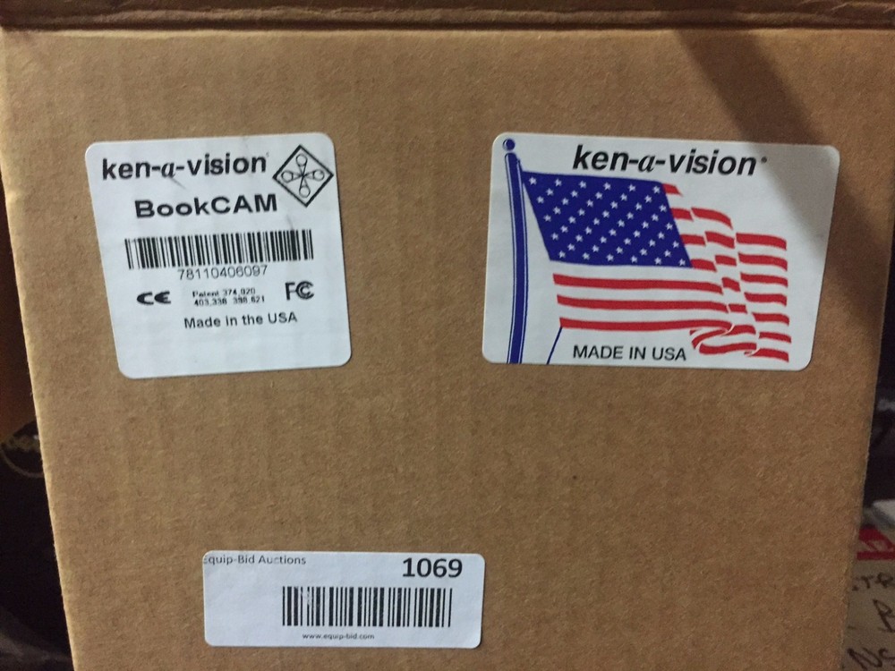 Ken-a-Vision BookCAM Document Cam W/ RCA Video output Cable
