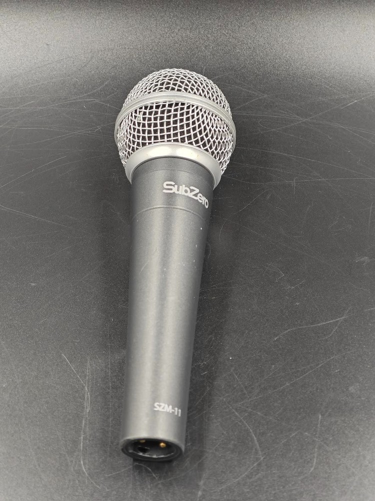 SubZero SZM-11 Microphones Black Used Working