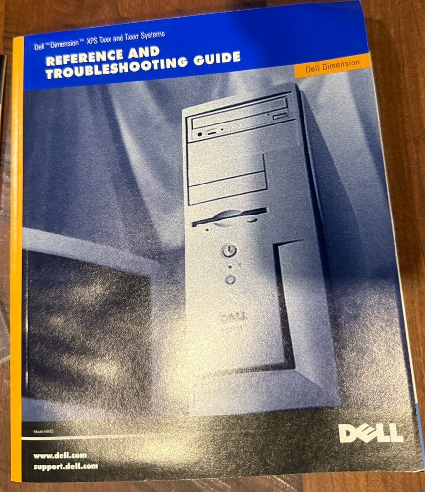 Dell Dimension Systems Setup Guide, Reference Troubleshooting Guide Resource CD