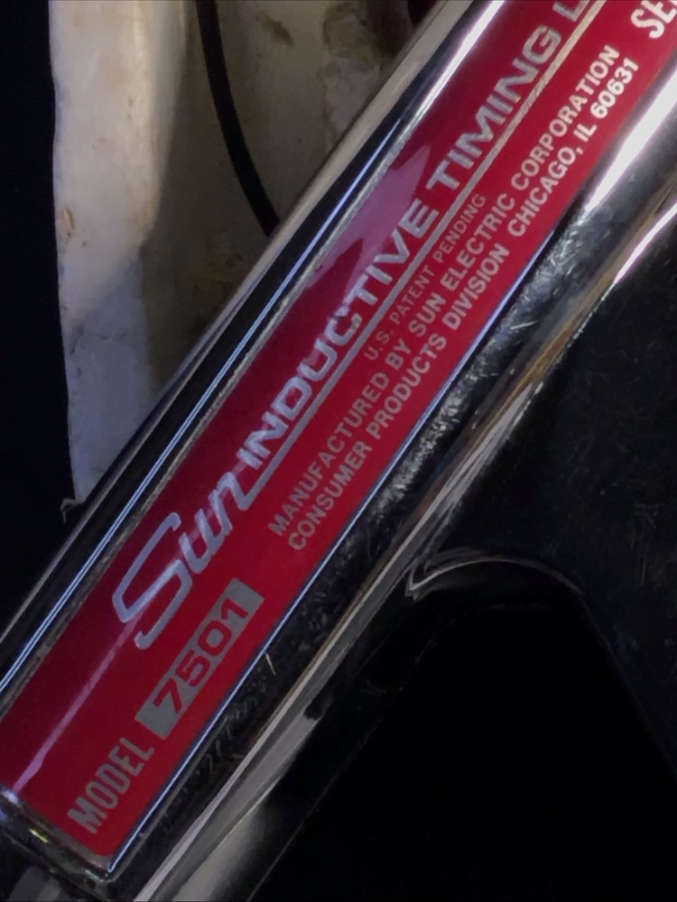 SUN INDUCTIVE TIMING LIGHT MODEL CP 7501 UNTESTED