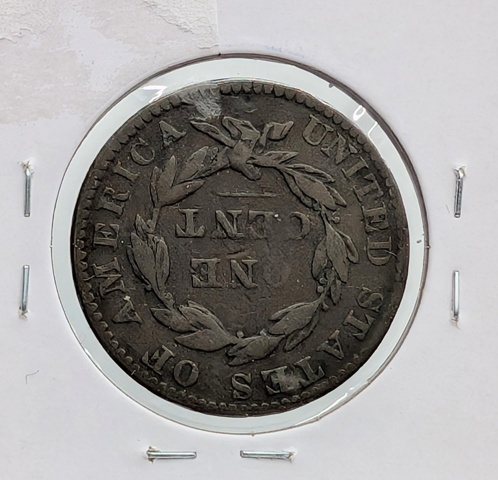 1831- US Coronet Head Large Cent- VG