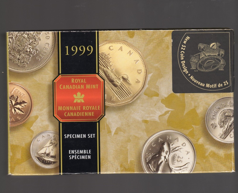 1999 Specimen set, all in original packaging and COA, regular edition