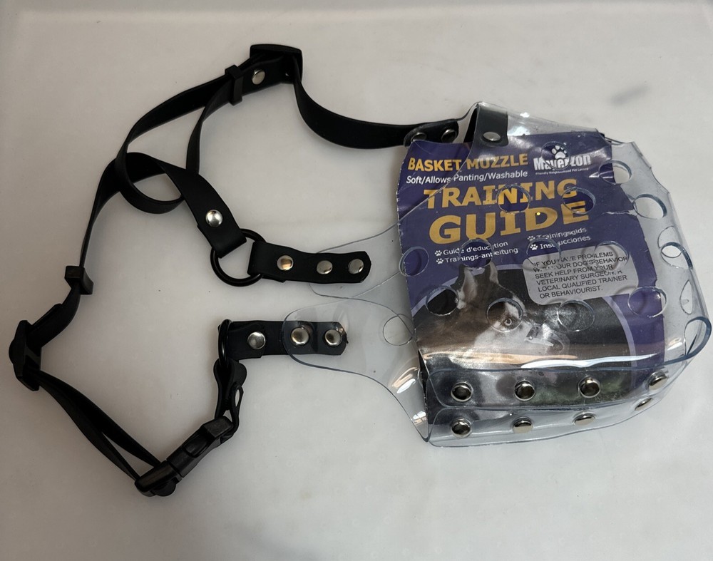 Mayerzon Dog Muzzle, Basket Muzzle for Small Medium Large Sized Dogs, Muzzle ...