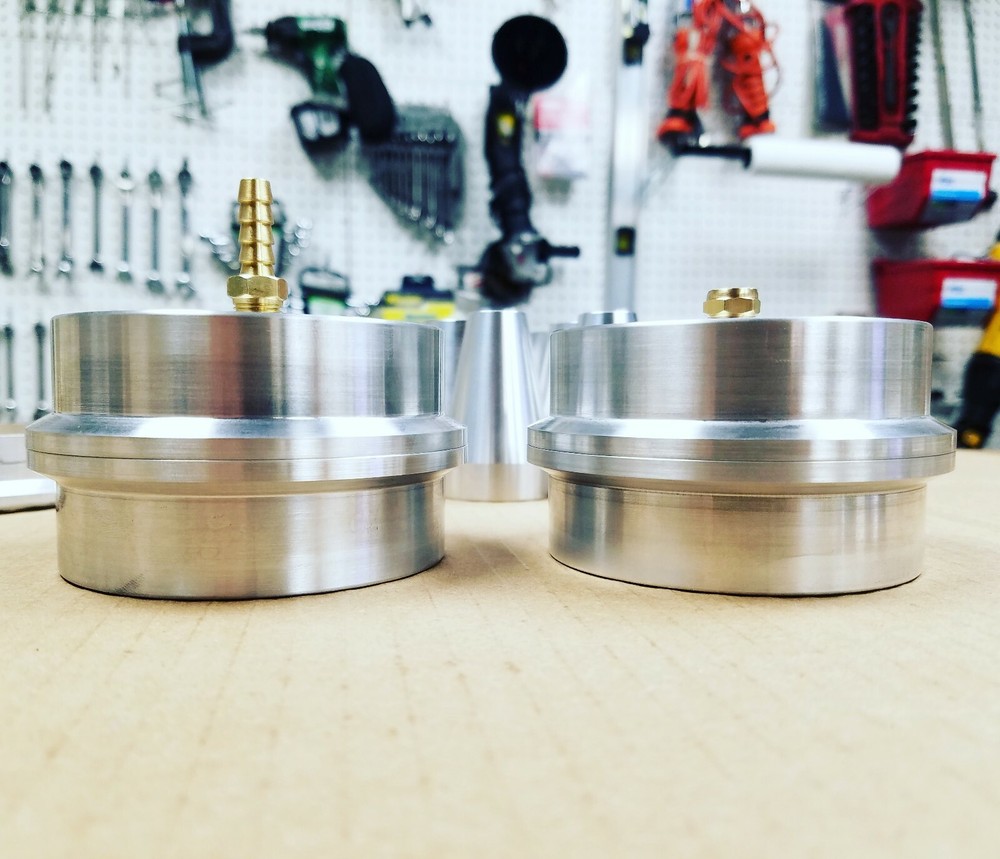 2.5" V BAND BACK PURGE BLOCK