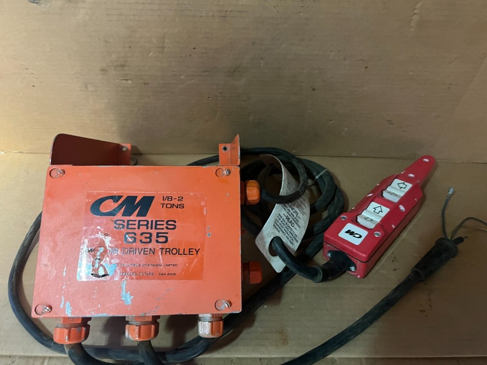 CM Loadstar Series 635  1/8-2 Ton Motor Driven Trolly Controller