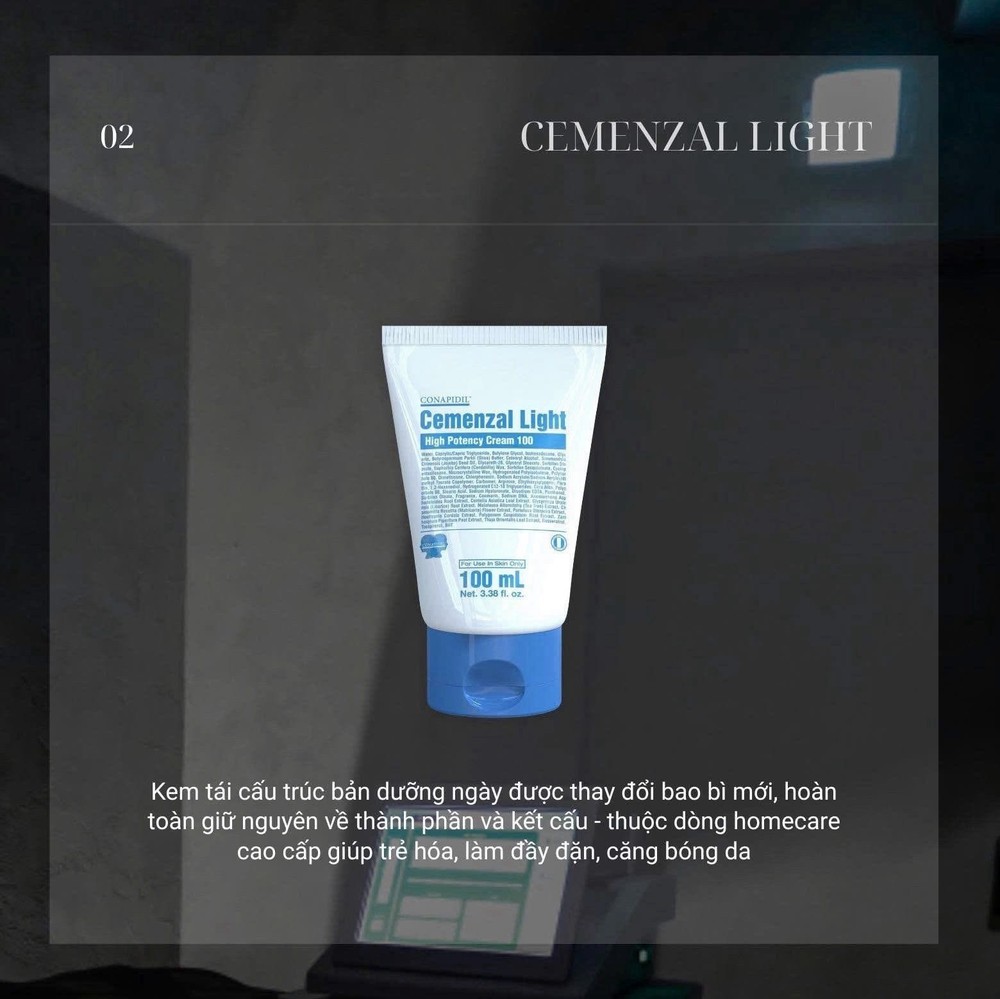 CONAPIDIL Cemenzal Light Cream 100ml 3.38 fl.oz