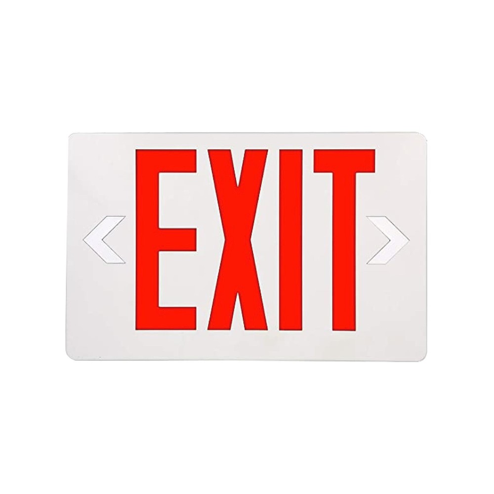 Medinah Power ES-C-S Led Emergency Exit Sign Led Exit Light White