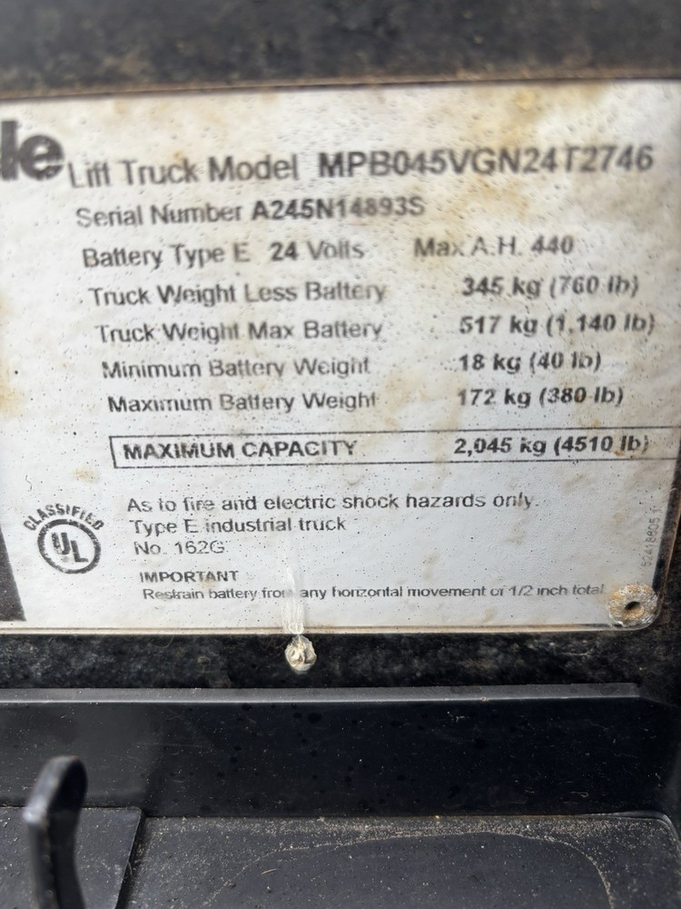 Yale Electric Pallet Jack