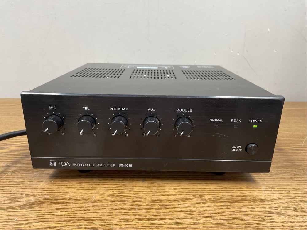 TOA BG-1015 Integrated Amplifier
