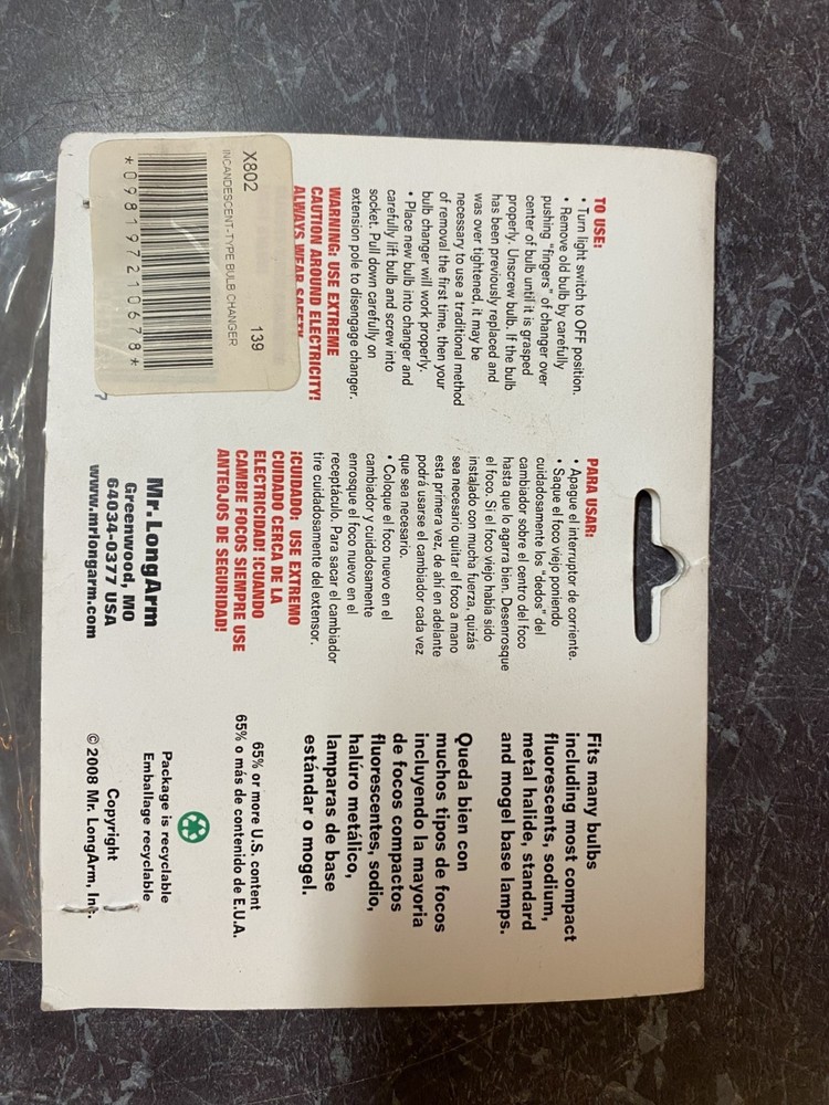 Mr. Longarm Pro-Design Bulb Changer