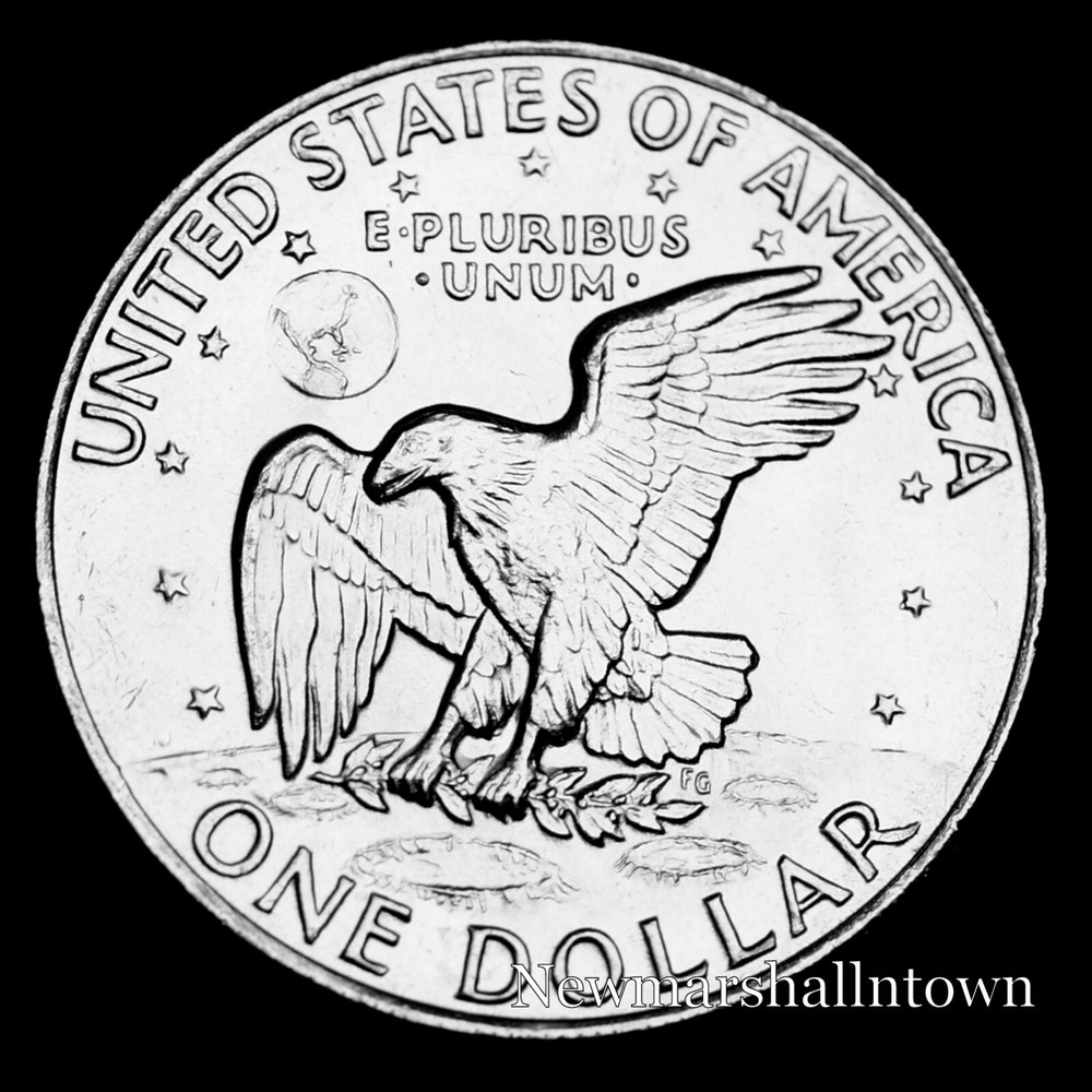 1973 D Eisenhower "Ike" Dollar ~ Uncirculated from Roll