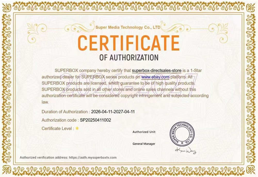 SuperBox S6 Pro TV BOX Speech Control Speech Control Same-Day Shipment Text Me