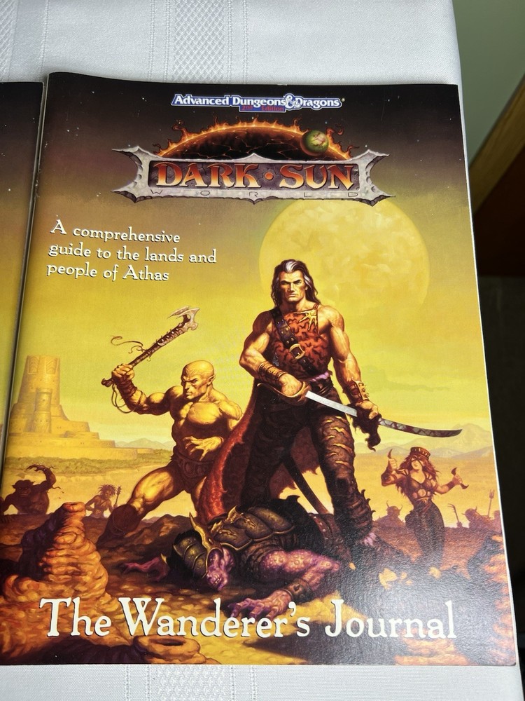 Advanced Dungeons and Dragons 2nd Edition Dark Sun Boxed Set