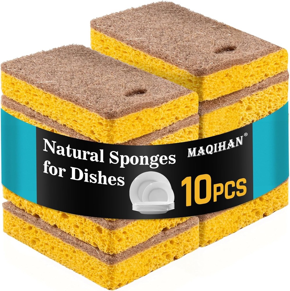 Natural Spons for Dishes - Biodegradable Spons Kitchen Eco