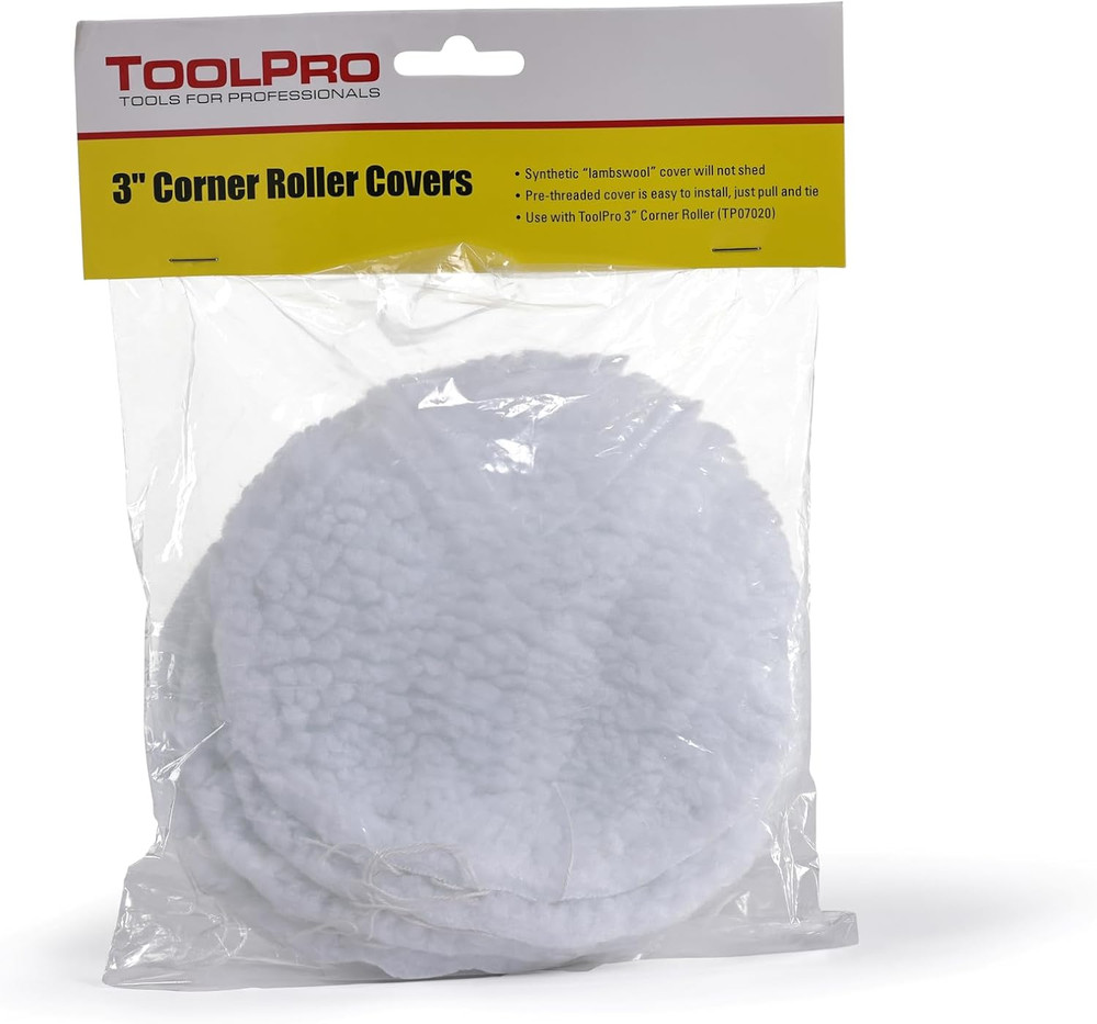 Professional Grade 3 Inch Corner Roller & Applicator for Applying Drywall Mud to