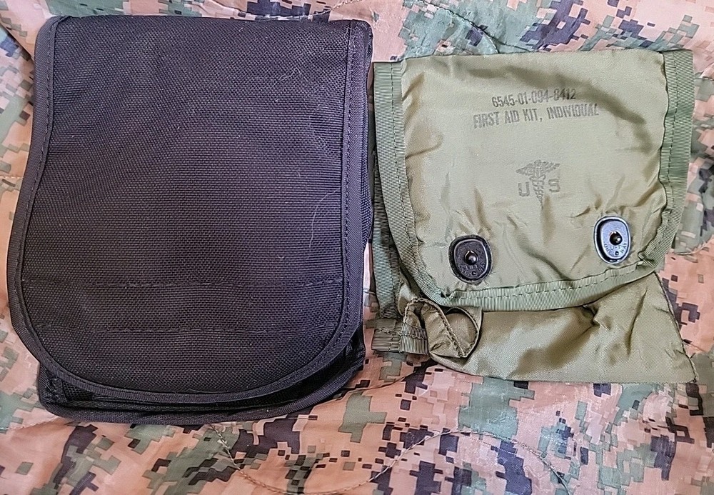 AN/PEQ-16A Pouch,Tech Manual, Laminated Card+Pattern diffusers+straps NEW+AFAK