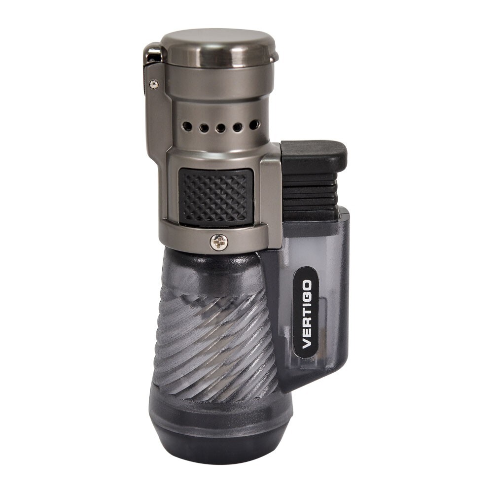 Vertigo Cyclone - Triple Torch Lighter - Charcoal